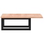 Wall-mounted sink shelf made of steel and solid oak wood by , bathroom vanities - Ref: Foro24-3302553, Price: 61,32 €, Discou...