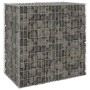 Gabion wall with galvanized steel covers 100x60x100 cm by vidaXL, fence panels - Ref: Foro24-147813, Price: 76,46 €, Discount: %