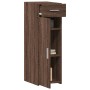 Aparador de madera de ingeniería marrón roble 30x42,5x93 cm de , Aparadores - Ref: Foro24-846277, Precio: 70,99 €, Descuento: %