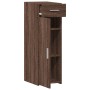 Aparador de madera de ingeniería marrón roble 30x42,5x93 cm de , Aparadores - Ref: Foro24-846277, Precio: 70,99 €, Descuento: %