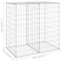 Gabion wall with galvanized steel covers 100x60x100 cm by vidaXL, fence panels - Ref: Foro24-147813, Price: 76,46 €, Discount: %