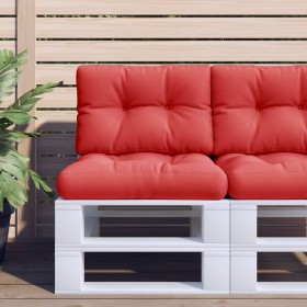 Cushion for a red fabric pallet sofa 50x40x12 cm by , Cushions for chairs and sofas - Ref: Foro24-360541, Price: 17,48 €, Dis...