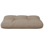 Kissen für Palettensofa aus grauem Taupe-Stoff 50x40x12 cm von , Kissen für Stühle und Sofas - Ref: Foro24-360543, Preis: 22,...