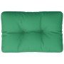 Cojín para sofá de palets tela verde 60x40x12 cm de , Cojines para sillas y sofás - Ref: Foro24-360562, Precio: 21,05 €, Desc...