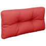 Cojín para palets de tela rojo 80x40x12 cm de , Cojines para sillas y sofás - Ref: Foro24-360607, Precio: 28,25 €, Descuento: %