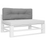 Kissen für Palettensofa, grauer Stoff, 120x40x12 cm. von , Kissen für Stühle und Sofas - Ref: Foro24-360624, Preis: 32,17 €, ...