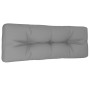 Cushion for pallet sofa, gray fabric, 120x40x12 cm by , Cushions for chairs and sofas - Ref: Foro24-360624, Price: 32,17 €, D...