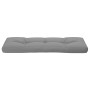 Cojín para sofá de palets tela gris 120x40x12 cm de , Cojines para sillas y sofás - Ref: Foro24-360624, Precio: 32,17 €, Desc...