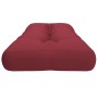 Cushion for pallet sofa in red wine fabric 120x40x12 cm by , Cushions for chairs and sofas - Ref: Foro24-360632, Price: 26,29...