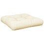 Cushions for pallet sofa, 2 units, cream fabric. by , Cushions for chairs and sofas - Ref: Foro24-360647, Price: 27,85 €, Dis...