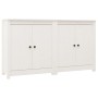 Sideboard 2 units of solid white pine wood 70x35x80 cm by vidaXL, Sideboards - Ref: Foro24-3114065, Price: 175,61 €, Discount: %