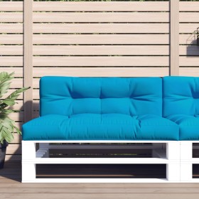 Cushions for pallets, 2 units, blue fabric by , Cushions for chairs and sofas - Ref: Foro24-360737, Price: 82,99 €, Discount: %