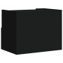 Wall-mounted bedside tables 2 units black 45x30x35 cm by , Nightstands - Ref: Foro24-848314, Price: 96,82 €, Discount: %