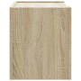 Wall-mounted bedside tables 2 units Sonoma oak 45x30x35 cm by , Nightstands - Ref: Foro24-848316, Price: 85,31 €, Discount: %