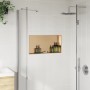 Shower niche in brushed gold stainless steel 62x32x9 cm by , Shower walls and screens - Ref: Foro24-4005129, Price: 110,64 €,...