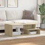 Mesa de centro madera de ingeniería roble Sonoma 102x55x35 cm de , Mesas de centro - Ref: Foro24-848012, Precio: 80,99 €, Des...