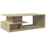 Mesa de centro madera de ingeniería roble Sonoma 102x55x35 cm de , Mesas de centro - Ref: Foro24-848012, Precio: 80,99 €, Des...