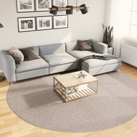 Modern long-haired furry beige PAMPLONA rug, Ø 280 cm by , Rugs - Ref: Foro24-375227, Price: 144,76 €, Discount: %