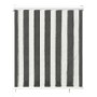 Anthracite gray and white striped roller blind 80x140 cm by vidaXL, Blinds and blinds - Ref: Foro24-312680, Price: 28,83 €, D...