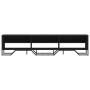 Engineered wood TV stand in black, 180x34x41 cm by , TV Furniture - Ref: Foro24-848574, Price: 101,95 €, Discount: %