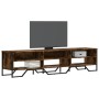 Engineered wood TV stand in smoked oak, 180x34x41 cm by , TV Furniture - Ref: Foro24-848576, Price: 113,32 €, Discount: %