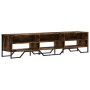 Engineered wood TV stand in smoked oak, 180x34x41 cm by , TV Furniture - Ref: Foro24-848576, Price: 98,98 €, Discount: %