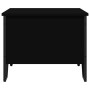 Mesa de centro madera de ingeniería negra 75x51x40 cm de , Mesas de centro - Ref: Foro24-848484, Precio: 54,99 €, Descuento: %