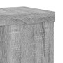 Soportes de plantas 2 uds madera gris Sonoma 10x10x18 cm de , Soportes para macetas - Ref: Foro24-852884, Precio: 21,65 €, De...