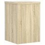 Soportes de plantas 2 uds madera roble Sonoma 20x20x30 cm de , Soportes para macetas - Ref: Foro24-852899, Precio: 36,49 €, D...