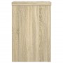 Soportes de plantas 2 uds madera roble Sonoma 20x20x30 cm de , Soportes para macetas - Ref: Foro24-852899, Precio: 36,49 €, D...