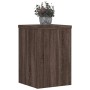 Soportes de plantas 2 uds madera marrón roble 20x20x30 cm de , Soportes para macetas - Ref: Foro24-852903, Precio: 37,36 €, D...