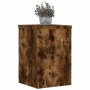 Plant stands 2 units smoked oak wood 20x20x30 cm by , Pot stands - Ref: Foro24-852901, Price: 36,49 €, Discount: %