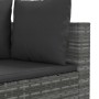 Set of garden sofas and cushions 8 pieces synthetic rattan gray by , Garden sets - Ref: Foro24-3308386, Price: 491,37 €, Disc...