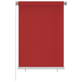 Persiana enrollable de jardín HDPE rojo 100x140 cm de vidaXL, Persianas y estores - Ref: Foro24-312889, Precio: 35,99 €, Desc...