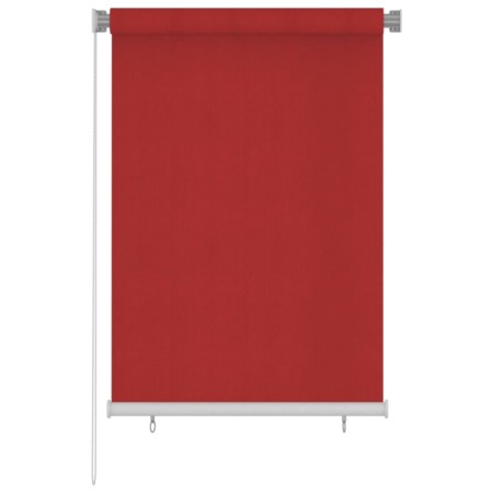 Persiana enrollable de jardín HDPE rojo 100x140 cm de vidaXL, Persianas y estores - Ref: Foro24-312889, Precio: 35,30 €, Desc...