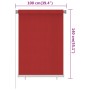 Persiana enrollable de jardín HDPE rojo 100x140 cm de vidaXL, Persianas y estores - Ref: Foro24-312889, Precio: 35,30 €, Desc...