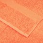 Guest towels 10 units 100% cotton orange 30x30cm 600gsm by , Towels - Ref: Foro24-137376, Price: 25,99 €, Discount: %