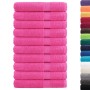 Premium towels 10 units 100% cotton pink 100x200 cm 600 gsm by , Towels - Ref: Foro24-137535, Price: 223,99 €, Discount: %