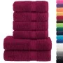 Premium-Handtuchset SOLUND, 6-teilig, Bordeaux, 600 g/m². von , Handtücher - Ref: Foro24-137556, Preis: 58,12 €, Rabatt: %