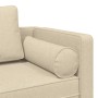 Daybed sofa with cream fabric cushions by , Daybeds - Ref: Foro24-4007584, Price: 158,44 €, Discount: %