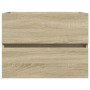 Sonoma oak veneer bathroom cabinet 60x38.5x45 cm by , Bathroom furniture - Ref: Foro24-849636, Price: 47,25 €, Discount: %