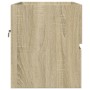 Sonoma oak veneer bathroom cabinet 60x38.5x45 cm by , Bathroom furniture - Ref: Foro24-849636, Price: 47,25 €, Discount: %