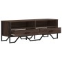 Mueble de TV madera de ingeniería marrón roble 122x34x41 cm de , Muebles TV - Ref: Foro24-848583, Precio: 107,99 €, Descuento: %