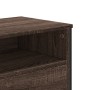 Mueble de TV madera de ingeniería marrón roble 122x34x41 cm de , Muebles TV - Ref: Foro24-848583, Precio: 107,99 €, Descuento: %