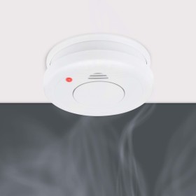 Smartwares Smoke Detectors 2 pcs white 10.6x10.6x3.5 cm by Smartwares, Smoke and carbon monoxide detectors - Ref: Foro24-4368...