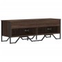 Engineered wood TV stand in brown oak, 122x34x41 cm by , TV Furniture - Ref: Foro24-848588, Price: 90,99 €, Discount: %