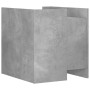 Mesita de noche madera de ingeniería gris hormigón 45x50x50 cm de , Mesitas de noche - Ref: Foro24-848279, Precio: 79,73 €, D...