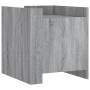 Mesita de noche madera de ingeniería gris Sonoma 45x50x50 cm de , Mesitas de noche - Ref: Foro24-848302, Precio: 60,04 €, Des...