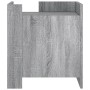 Bedside table made of gray Sonoma engineered wood, 45x50x50 cm. by , Nightstands - Ref: Foro24-848302, Price: 60,04 €, Discou...