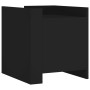 Mesita de noche madera de ingeniería negro 45x50x50 cm de , Mesitas de noche - Ref: Foro24-848298, Precio: 60,04 €, Descuento: %